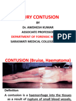 INJURY Contusion