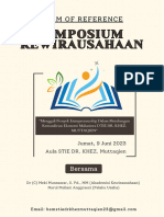 Term of Reference Simposium Kewirausahaan