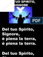 Del Tuo Spirito Signore