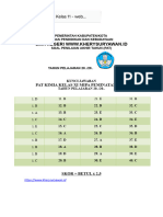 Kunci PAT Kimia Kelas 11