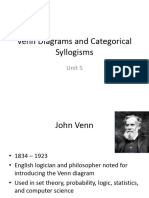 Venn Diagrams and Categorical Syllogisms