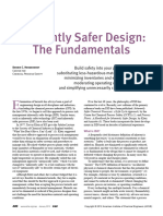 Inherently Safer Design: The Fundamentals: Safety