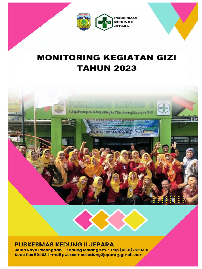 Monitoring Kegiatan Gizi Puskesmas 2023 | PDF
