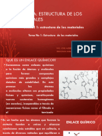 Tipos de Enlaces Químicos