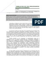 Problemas y Conflictos de Los Adolescentes