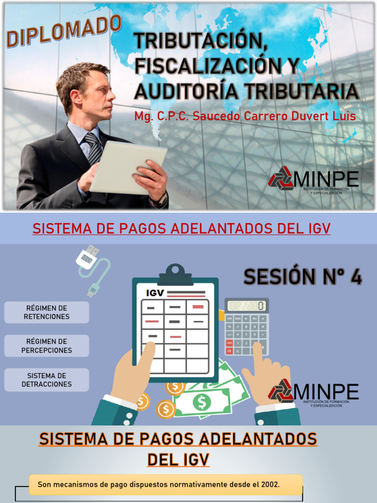 Sesión 4 - Presentación - Sistema de Pagos Adelantados Del IGV | PDF ...