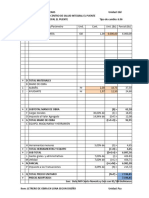 Precios Unitarios Centro de Salud