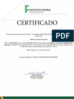 Higiene e Controle de Qualidade de Alimentos-Certificado Digital 1516427