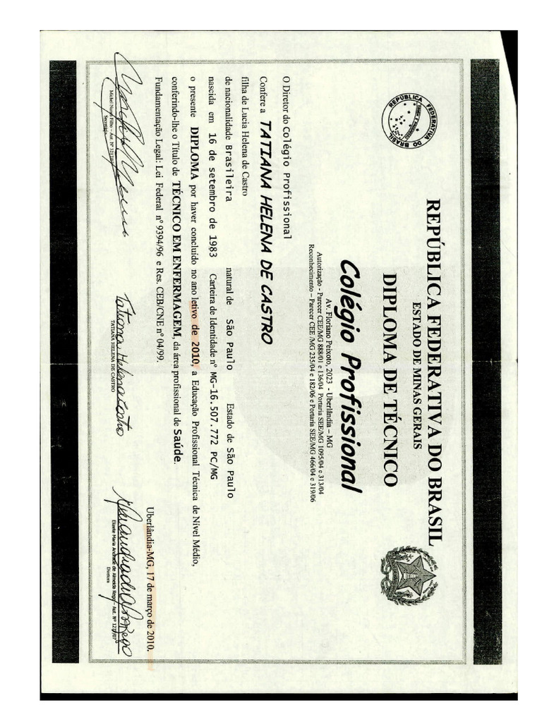 Diploma Tecnico Pdf