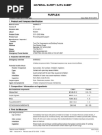 The Pink Stuff MSDS Overview | PDF | Safety | Occupational Safety And ...