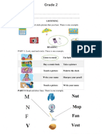 Grade 2 Homework