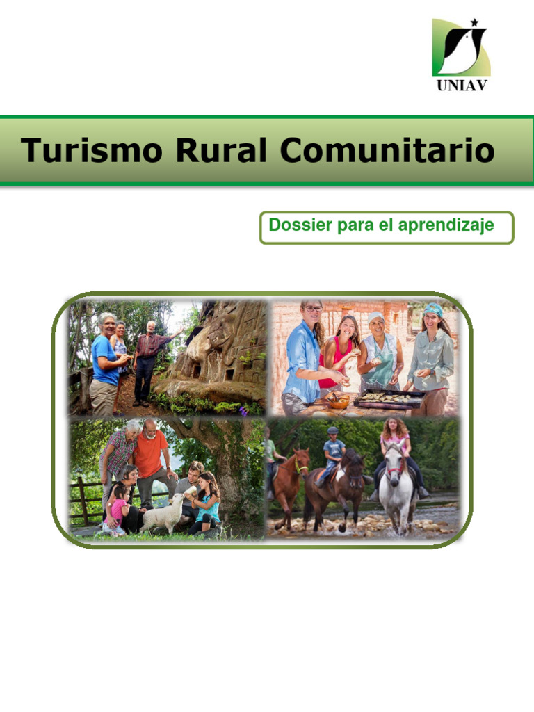 Dossier de Turismo Rural Comunitario | PDF | Turismo | Agricultura