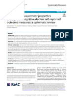 Evaluating Measurement Properties of Subjective Co