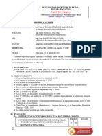 Informe Nº 540 Remito Certificado Alineamiento Vial Ismael Eslava Ponce
