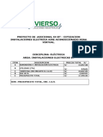 Adicional 04 BT - Cotizacion Instalaciones Electricas Aire Acondicionado Mina Virtual