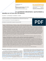 Hemosporidios Aviares y Gradientes Latitudinales: Oportunidades y Desafíos en El Cono Sur de América