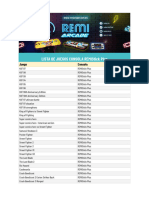 Lista de Juegos REMIStick Plus Gamestick Lista PDF - Compressed