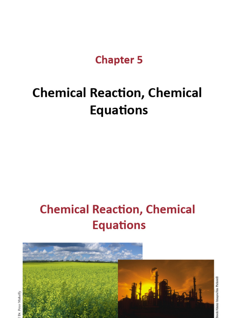Chemical Reactions and Equations Guide | PDF | Stoichiometry | Chemistry