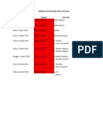 Jadwal ACAK Piket Lebaran