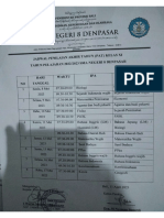 Jadwal Pat XI