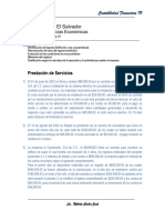 Guia de Ejercicios Prestacion de Servicios