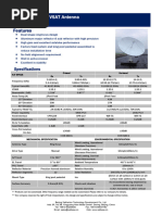 3.7m C, Ku-Band VSAT Antenna