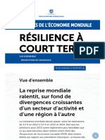 Mise À Jour de Juillet 2023 Des Perspectives de L'économie Mondiale