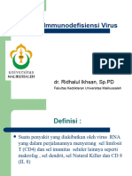 Human Immunodefisiensi Virus: Dr. Ridhalul Ikhsan, SP - PD