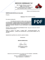 Carta - Orden de Servicio N°00404