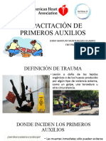 Capacitacion Primeros Auxilios