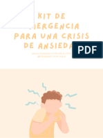 Kit de Emergencia para Una Crisis de Ansiedad