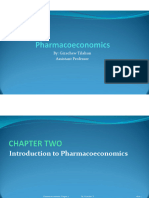 Chapter 2 Introduction To Pharmacoeconomics