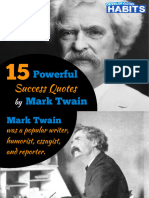 15 Powerful Success Quotes by Mark Twain