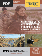 Minnesota Waterfowl Regulations 2023