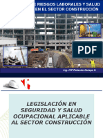 PRESENTACIÓN Prevención de Riesgos Laborales y Salud Ocupacional en El Sector Construcción