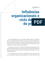 Influências Organizacionais e Ciclo de Vida Do Projeto 3