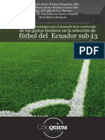 Fútbol Del Ecuador Sub 13: de Los Gestos Técnicos en La Selección de