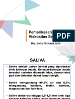 Pemeriksaan PH Dan Viskositas Saliva PDF