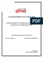 Maintenance TOR For Bid of Genset and Elivstor PDF