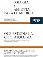 La Citologia Como Herramienta para El Medico Equipo 2