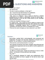 Nursing Interview Questions & Answers Guide | PDF | Nursing | Patient