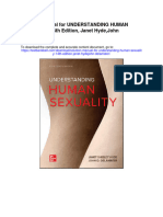 Solution Manual For Understanding Human Sexuality 14th Edition Janet Hydejohn Delamater
