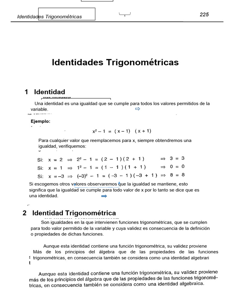 Identidades trigonometricas para combinar 2 pdf