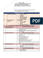 Article Review Guideline