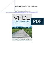 Solution Manual For VHDL For Engineers Kenneth L Short