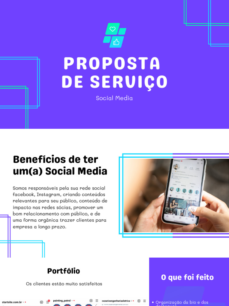 Proposta Social Post | PDF | Carreira e Crescimento