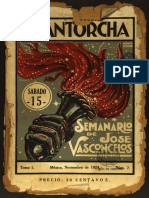 Antorcha La. Semanario de Jose Vasconcelos. 1924. Vol. 1 No. 7. Noviembre. 0002006091.ocr