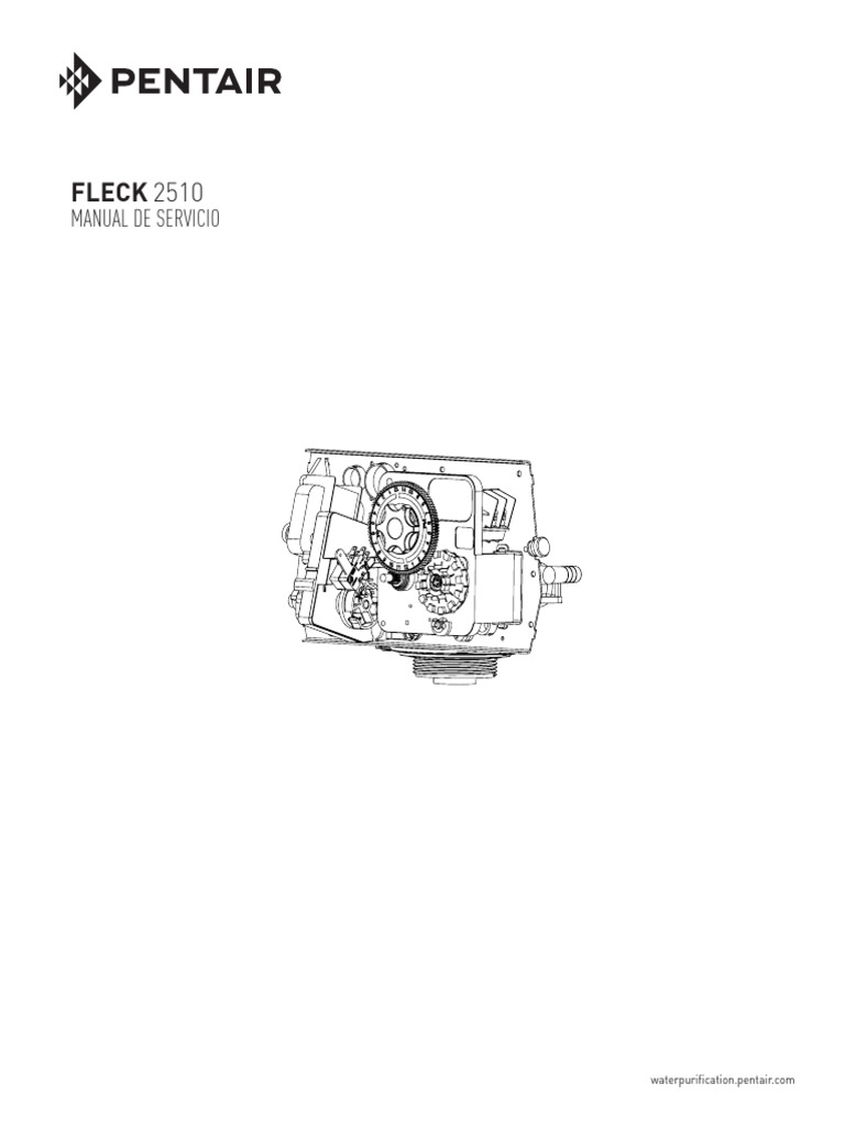 40097s Fleck 2510 Manual Descargar gratis PDF Colector de aguas