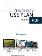 Technology Use Plan - Helen Miller