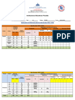 Indicadores de Eficiencia Año Escolar 2022-2023